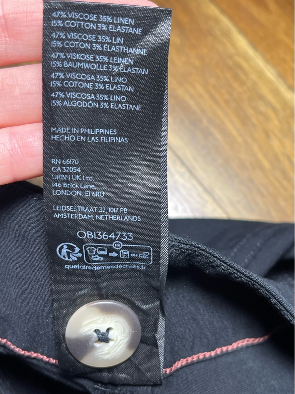 Anthropologie Maeve The Colette Black Pants - Picture 10 of 14